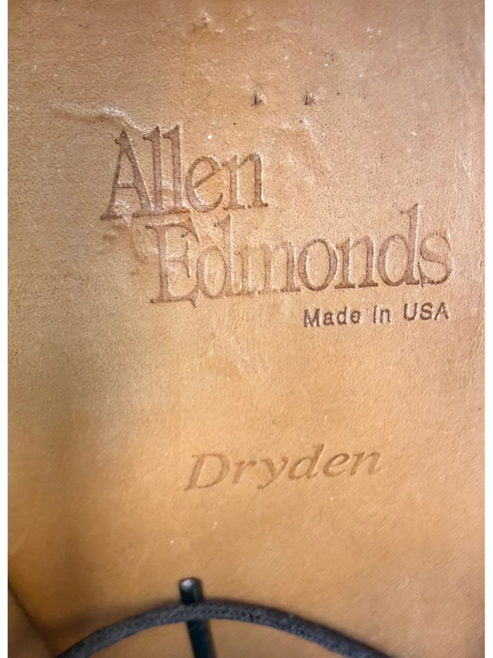 Allen Edmonds Dryden Men’s 11.5 D Brown Leather Oxford Dress Shoes